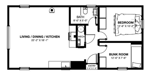 fano — 2-bedroom cabin