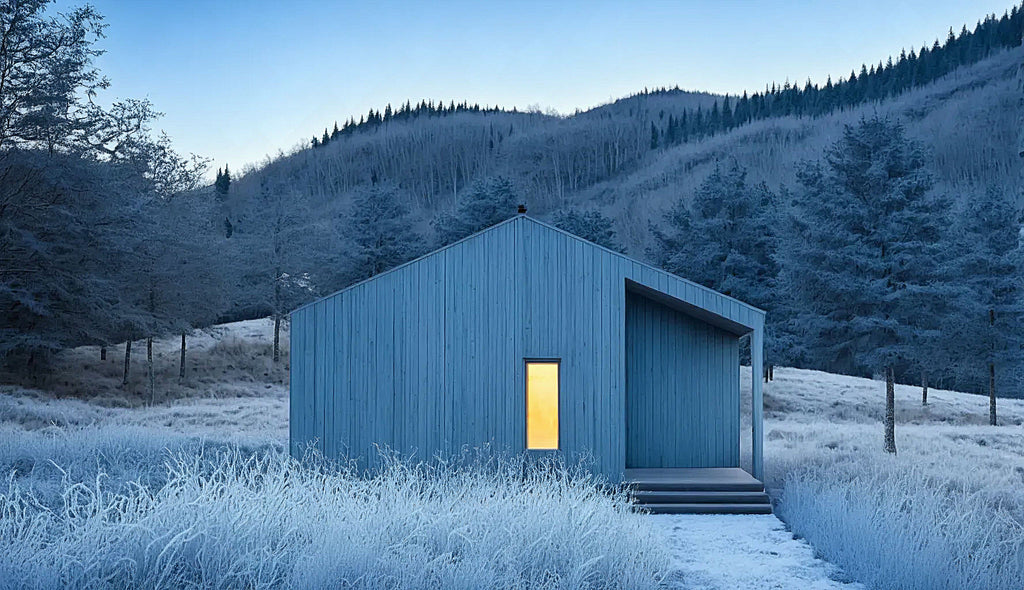 frost cottage – 2 bedroom small modern house plan (780 sq. ft. cottage design)