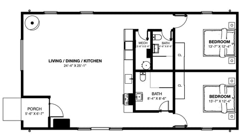 kyst — 2-bedroom house